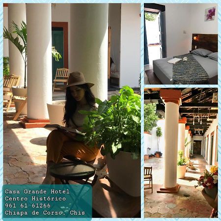 Casa Grande Hotel Centro Historico Chiapa de Corzo Exterior foto
